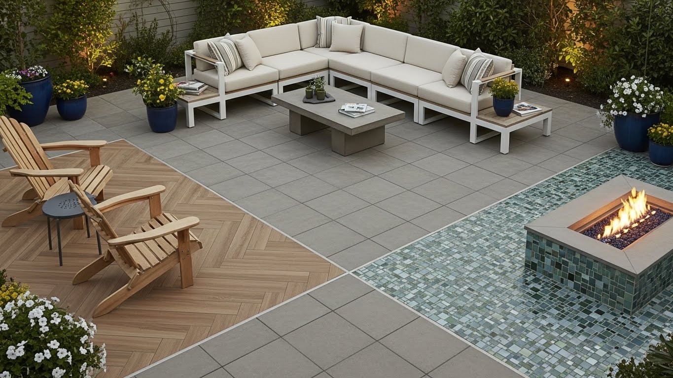 افضل بلاط للحوش الخارجي
