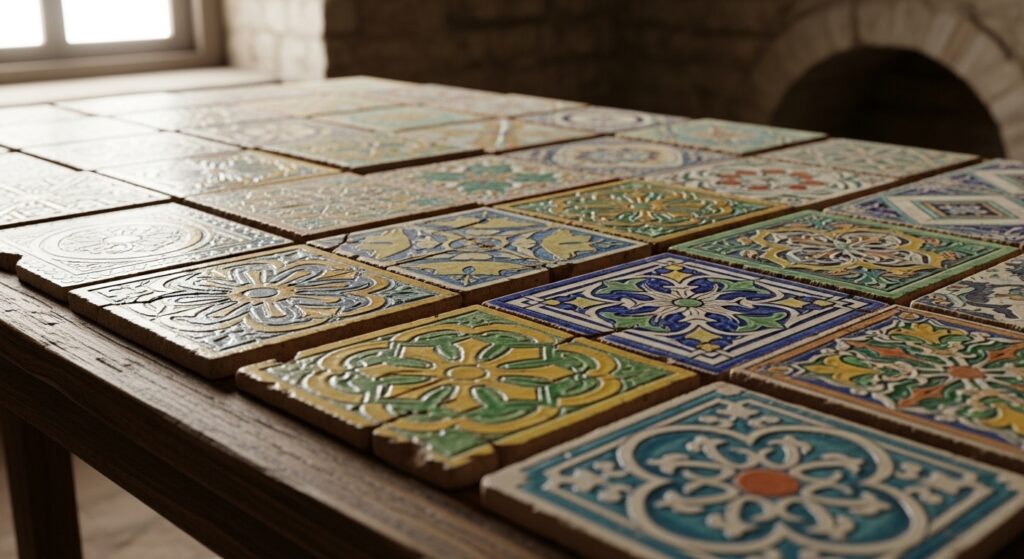 عرفت البلاطات الخزفية قديماً بالقاشاني: تاريخها وجمالها ودليلك الكامل للاختيار والشراء