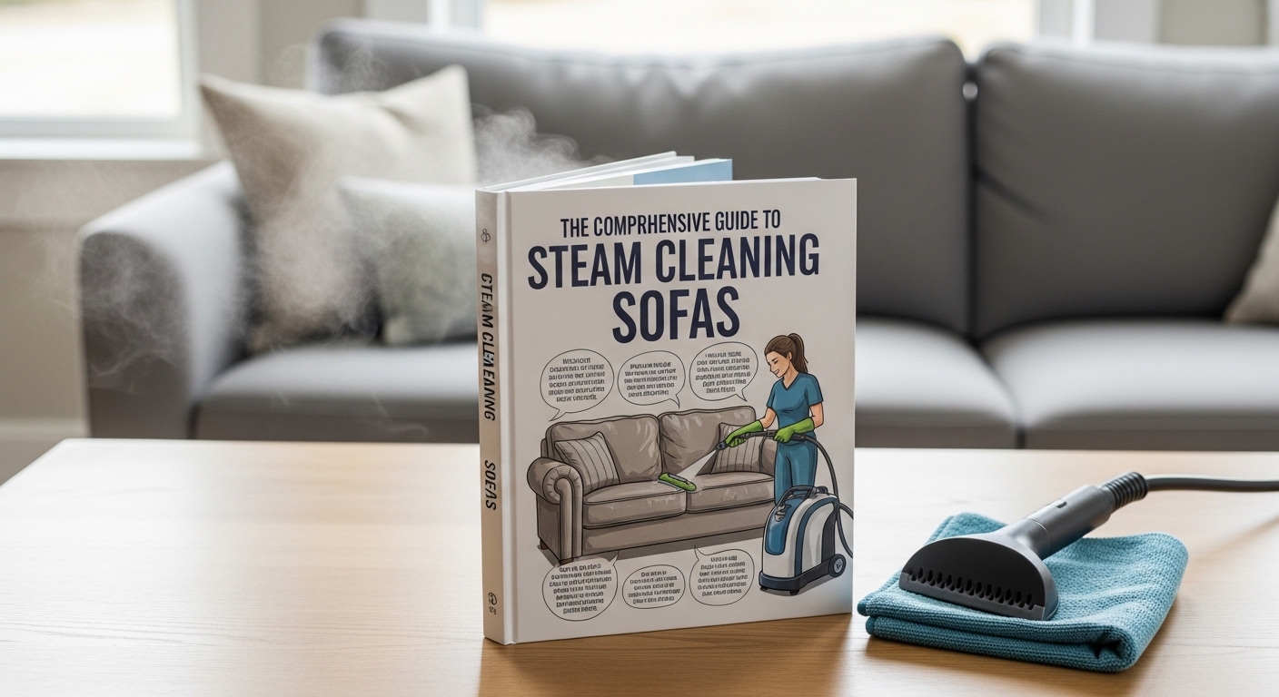 دليل شامل عن تنظيف الكنب بالبخار