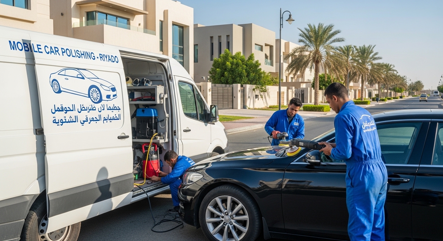 تلميع سيارات متنقل الرياض