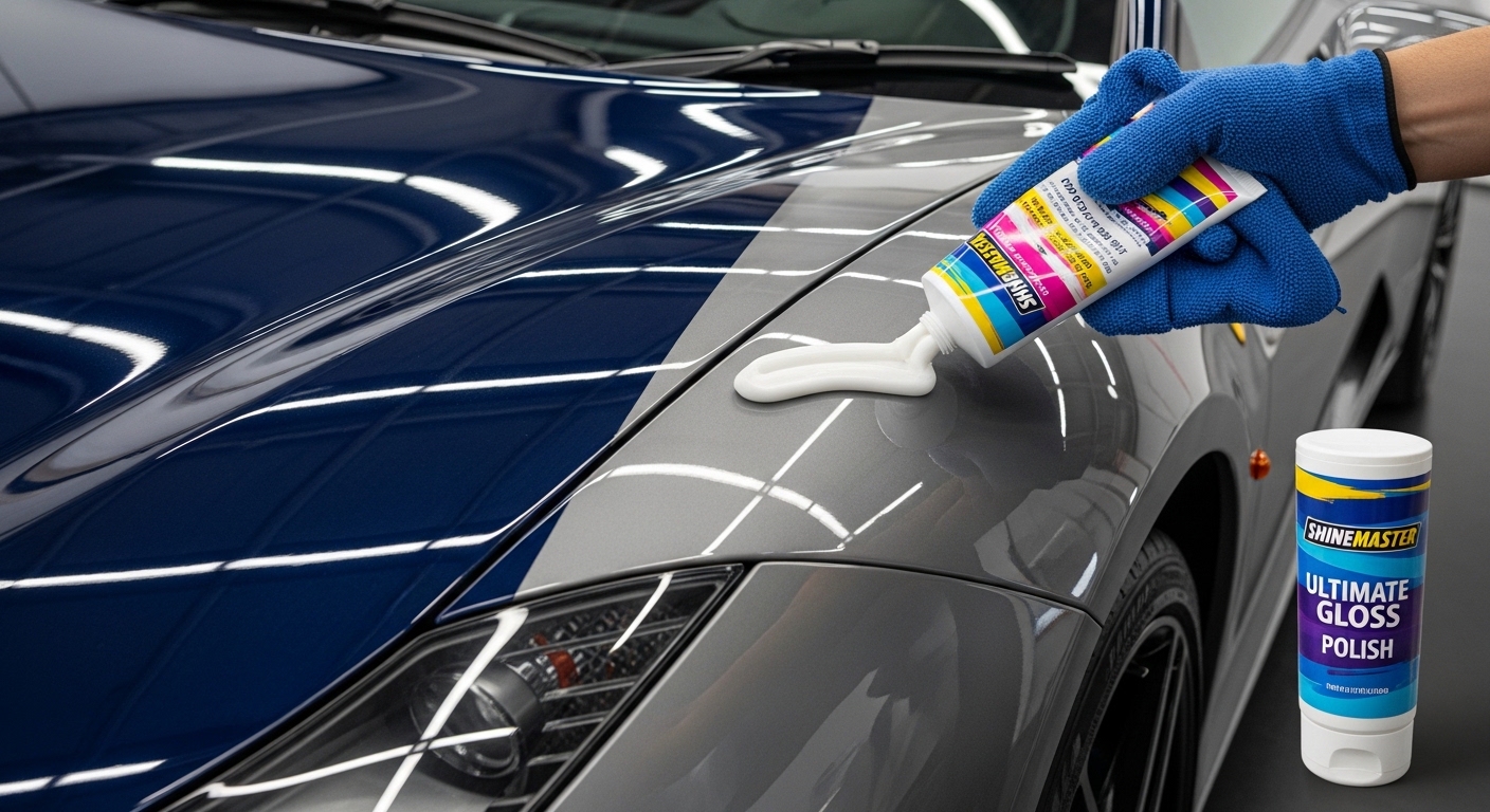 تلميع ساطع للسيارات