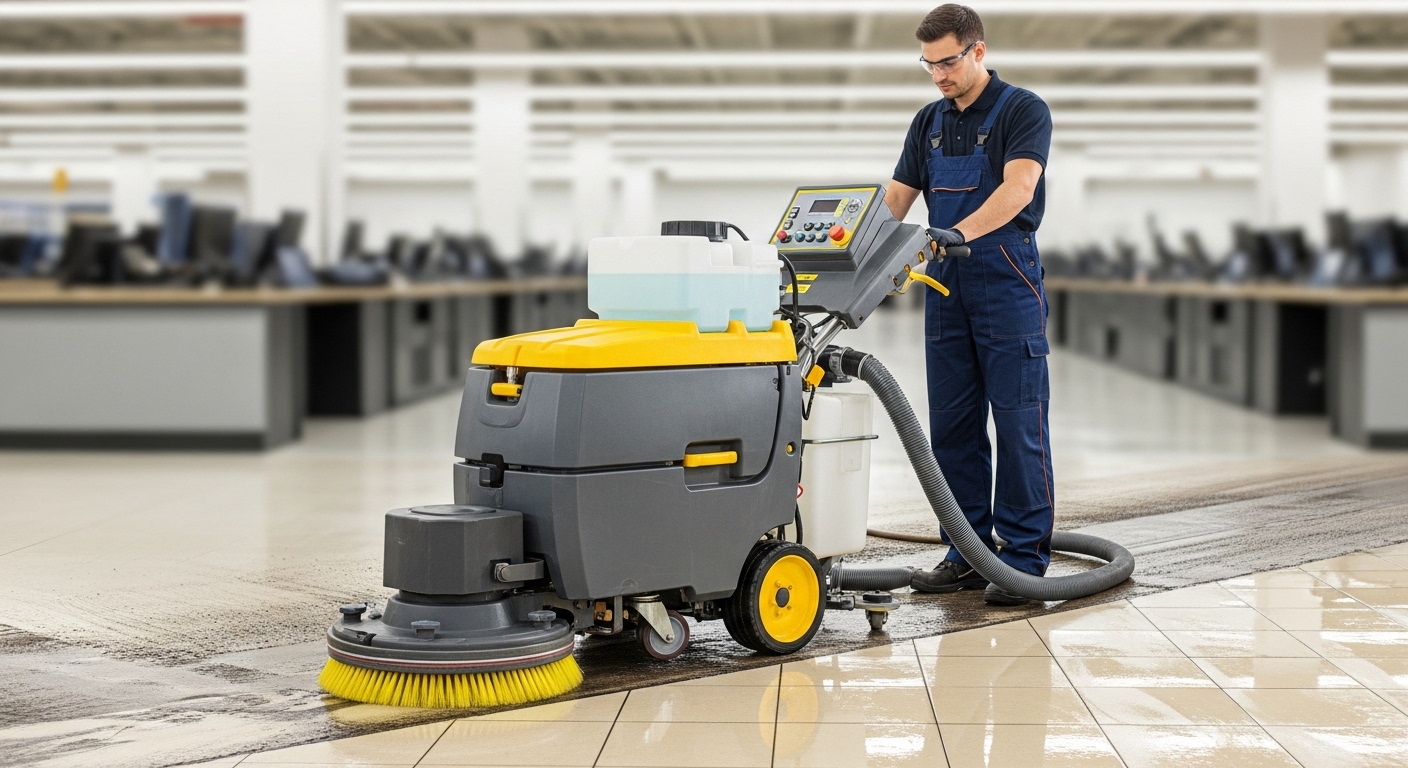 ماكينة تنظيف البلاط ساكو